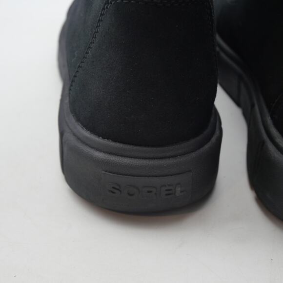 NEW Sorel Explorer III Joan Women's 9 WP Insulated  Boots Black Grey - Picture 6 of 10